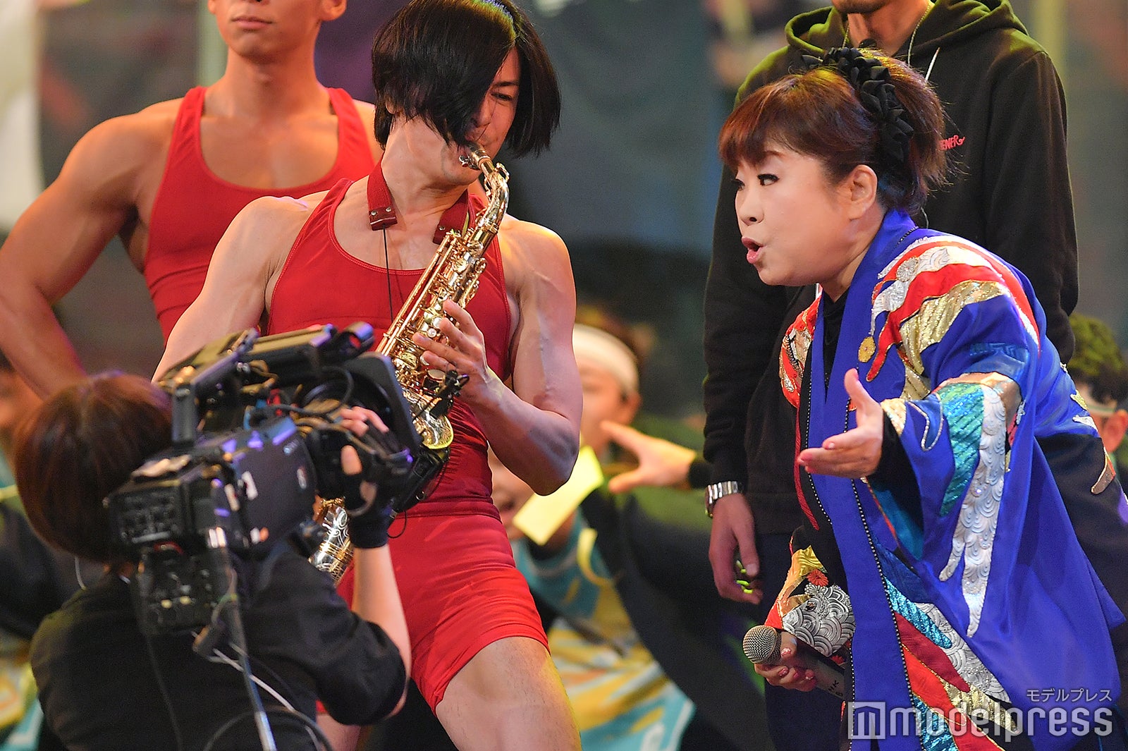 武田真治、天童よしみ (C)モデルプレス